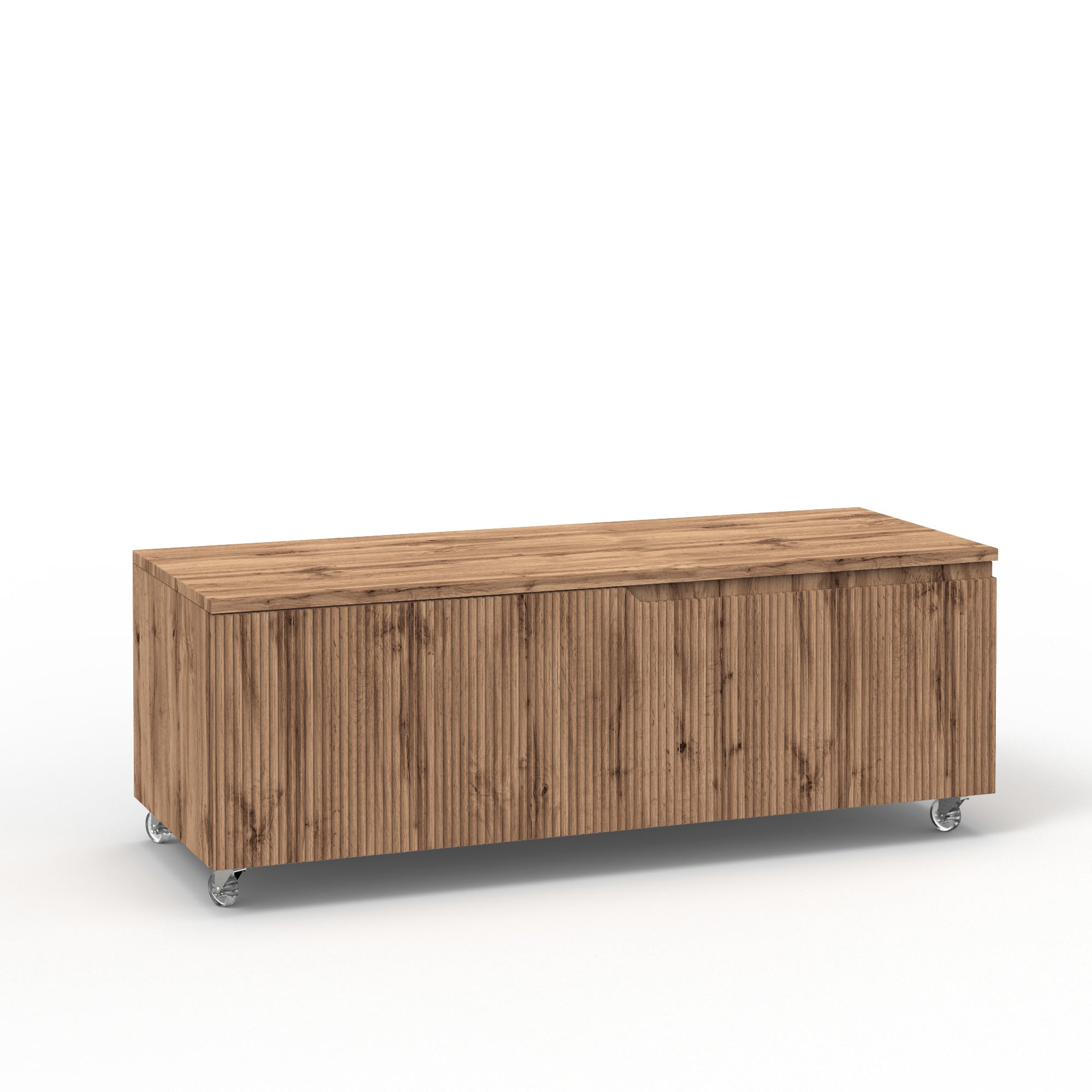 ZIP oak chest of drawers