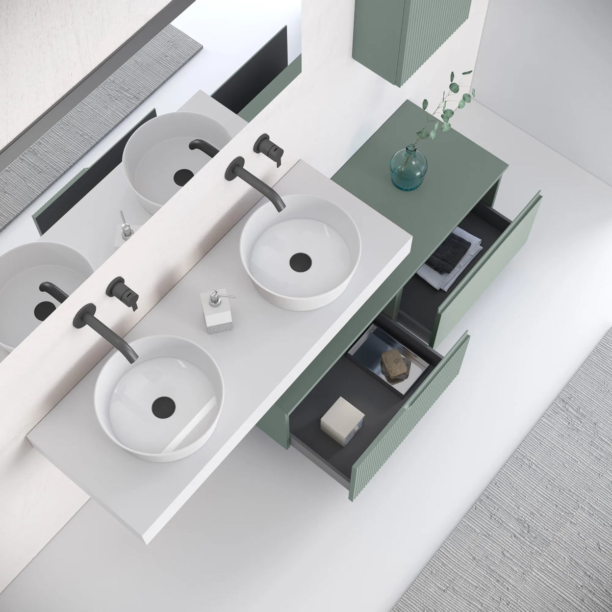 Composizione doppio lavabo ZIP-20