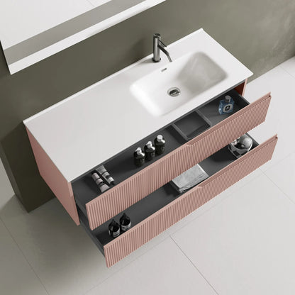 DX bathtub composition 4 pieces ZIP powder pink
