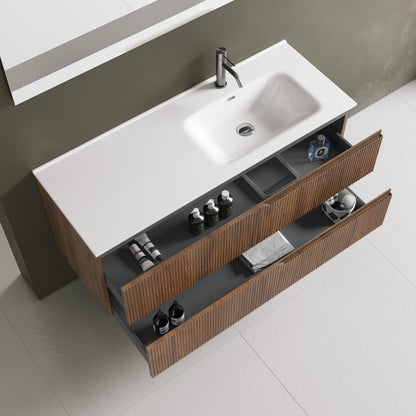 Composizione vasca DX 4 pezzi ZIP rovere rio