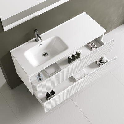 SX bathtub composition 4 pieces ZIP matt white