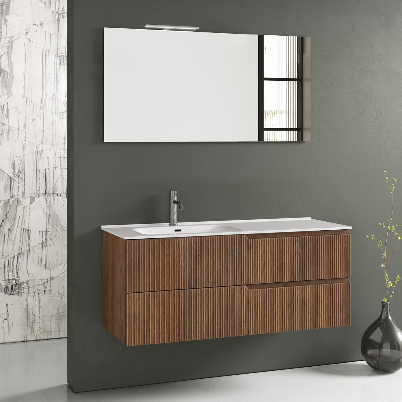 SX bathtub composition 4 pieces ZIP Rio oak