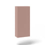High wall unit ZIP powder pink