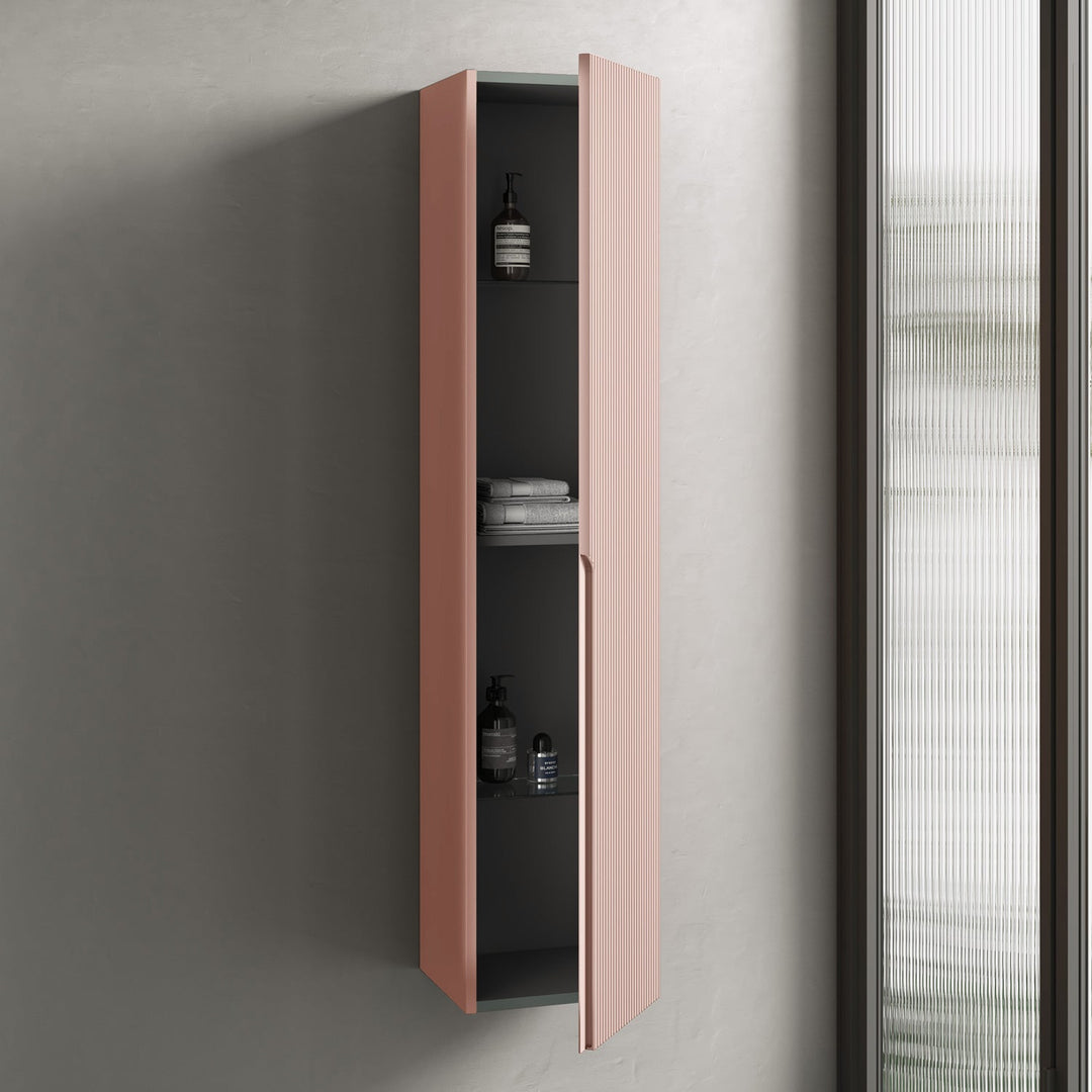 Colonna ZIP rosa cipria