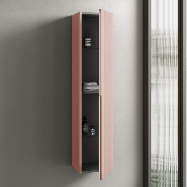 Colonna ZIP rosa cipria