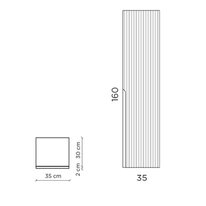 Sage green ZIP column