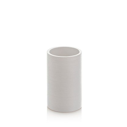 White FOX toothbrush tumbler