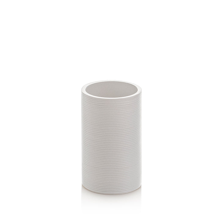 White FOX toothbrush tumbler