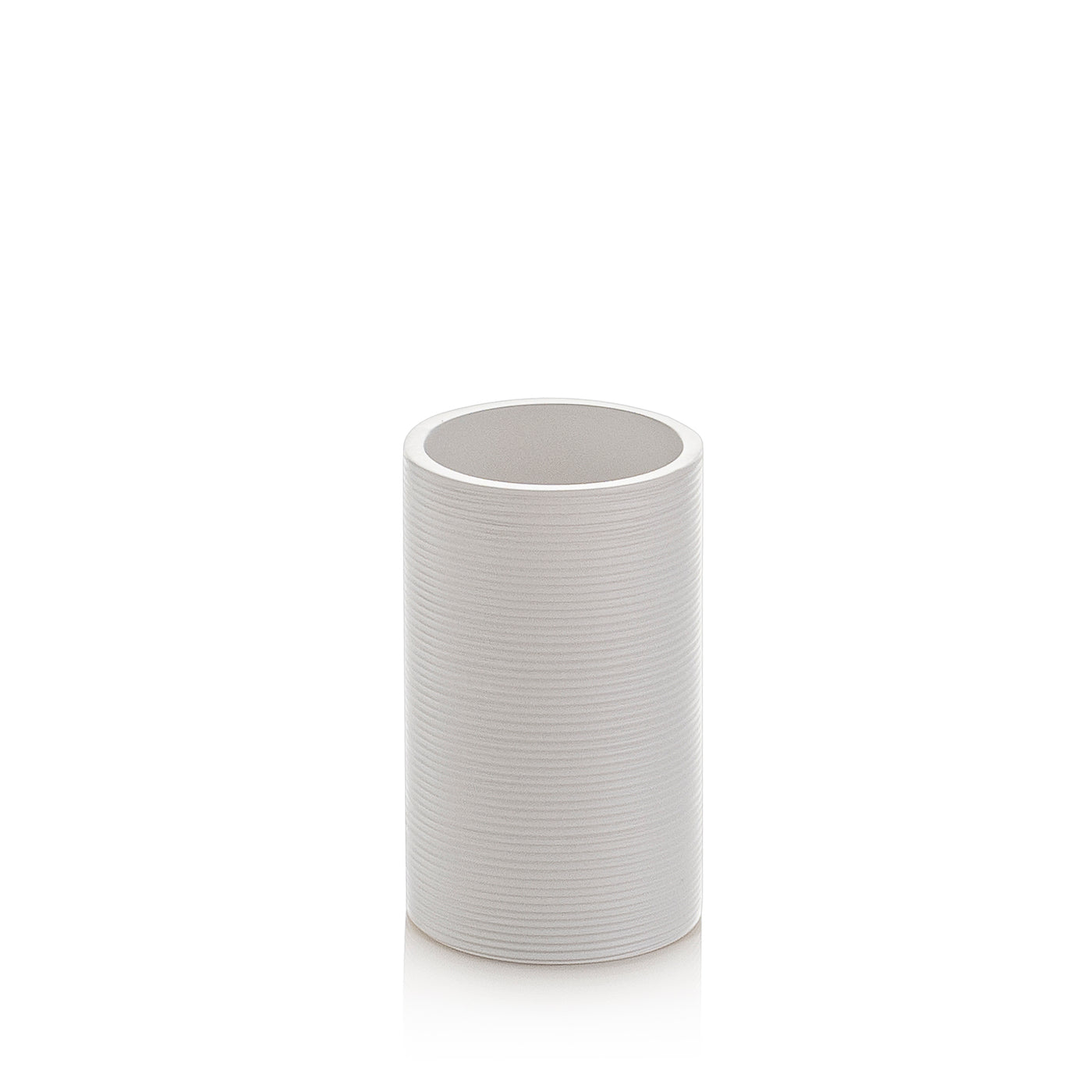 White FOX toothbrush tumbler