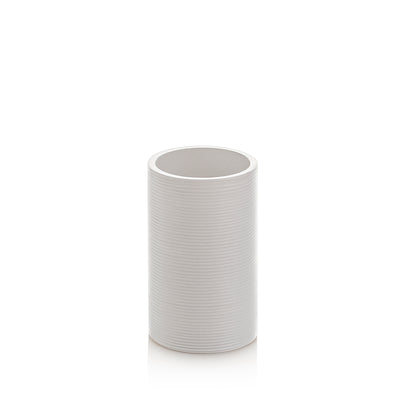 White FOX toothbrush tumbler