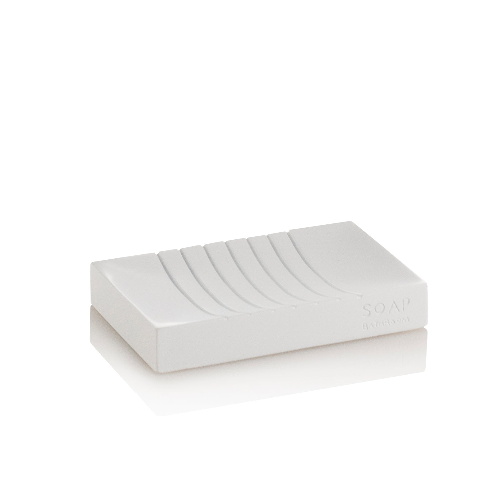 Set bagno 4 pezzi ELFO bianco