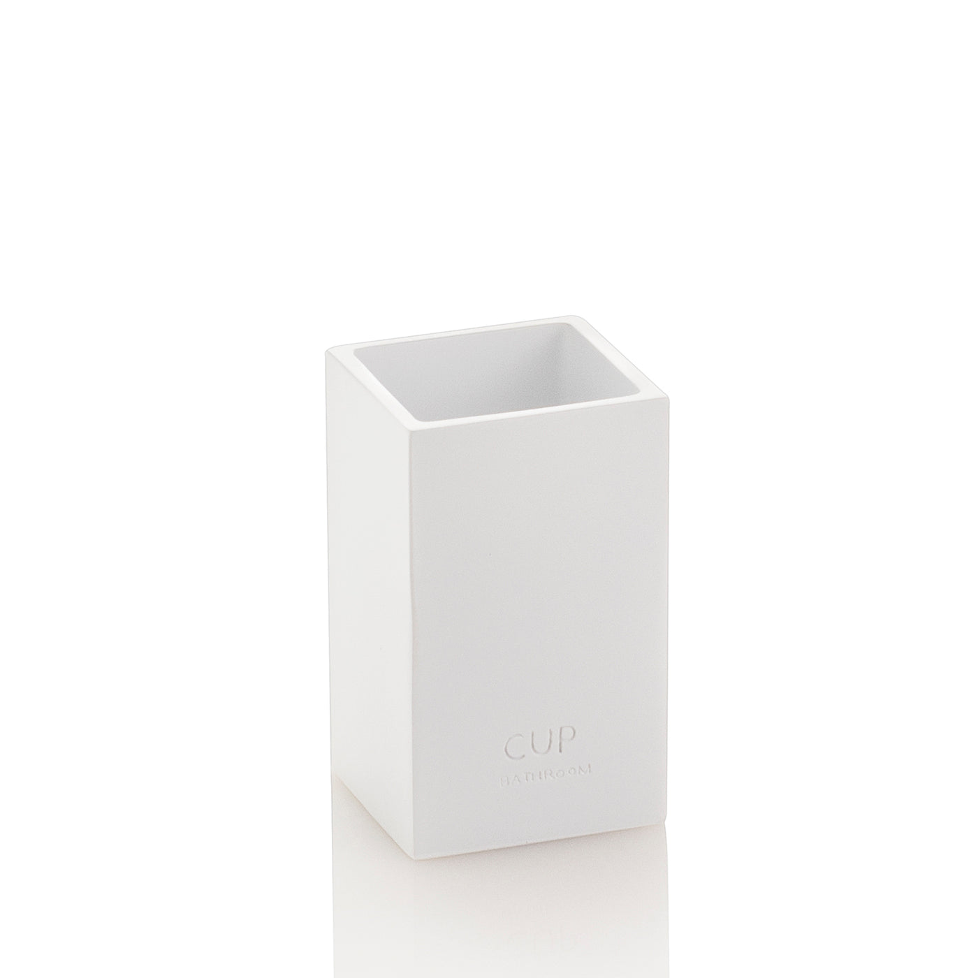 ELFO white toothbrush holder