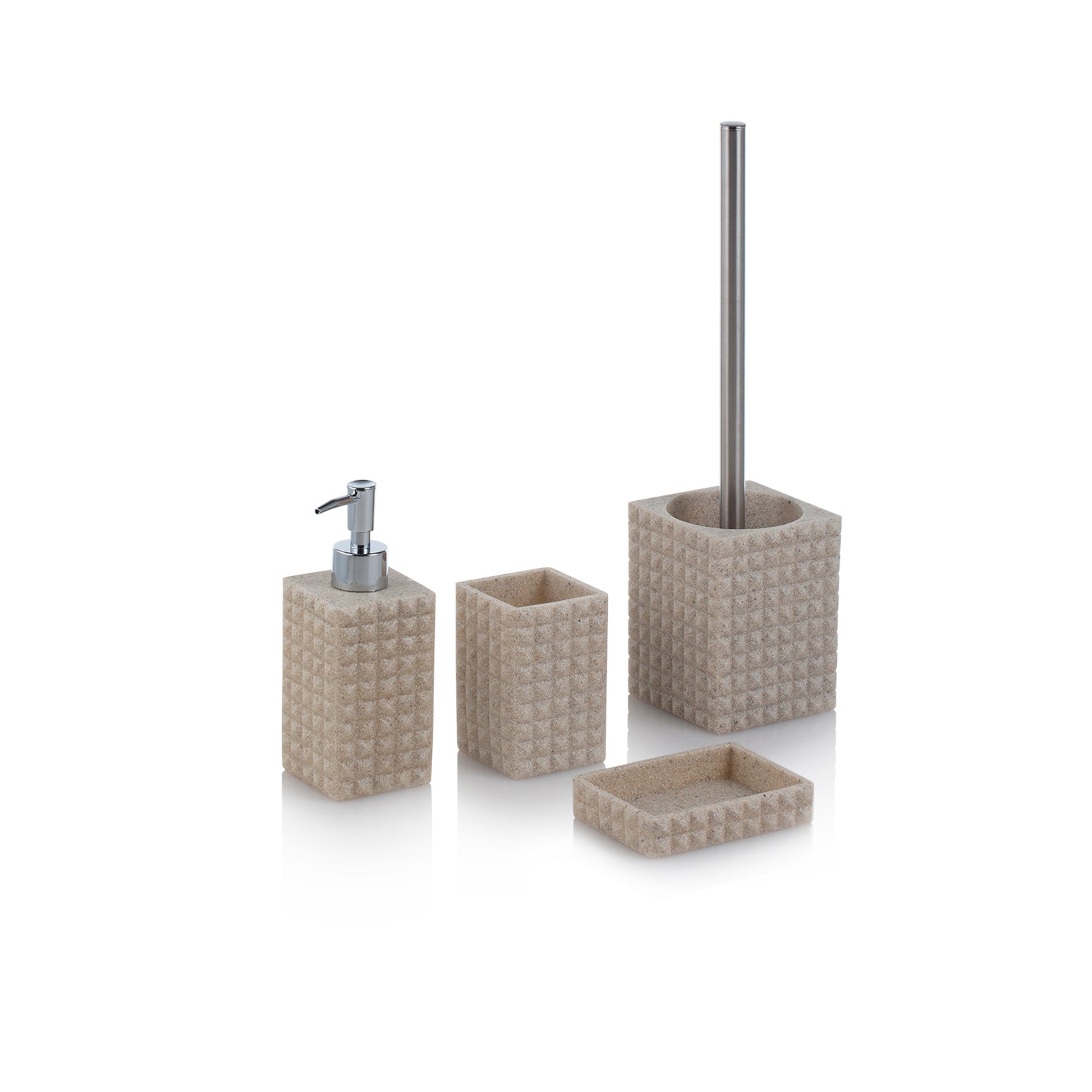 4 piece bathroom set NAAMA sand