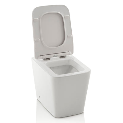 SQUARE floor-standing toilet