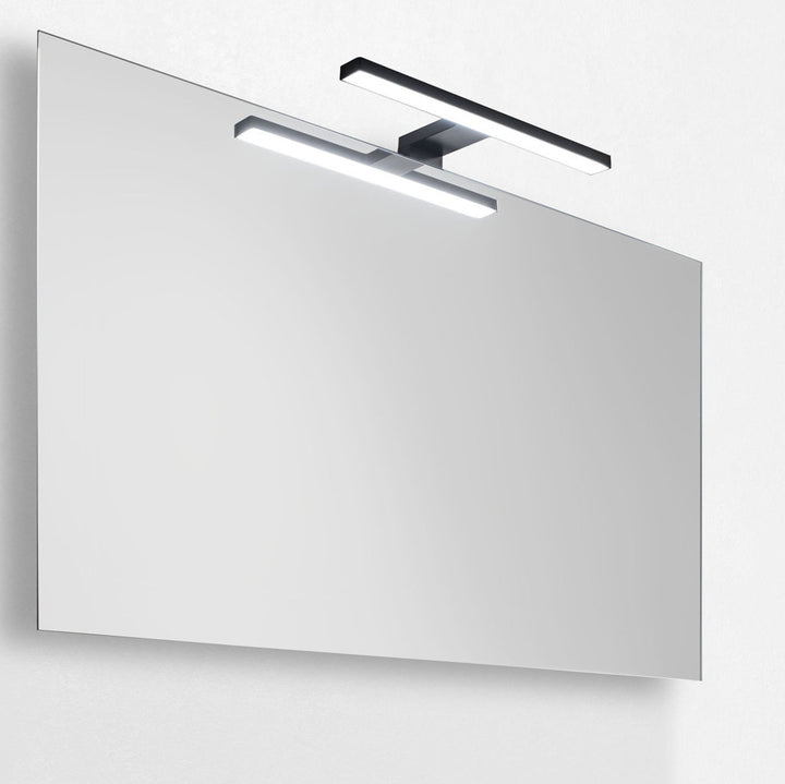 LED-Spiegelleuchte SCHWARZ
