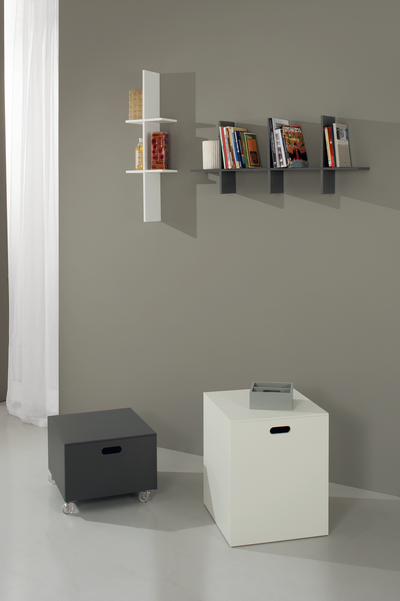 Mensola/Libreria EASY 2 bianco