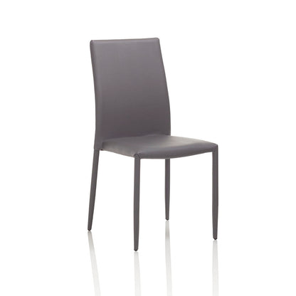Set mit 4 grauen ADA-Stühlen