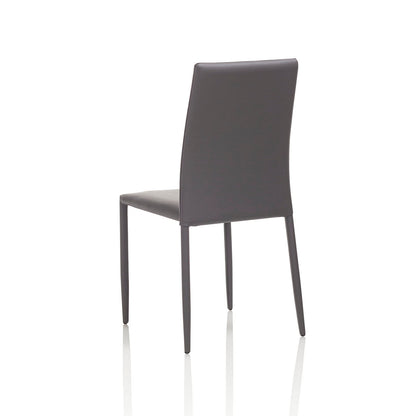 Set mit 4 grauen ADA-Stühlen