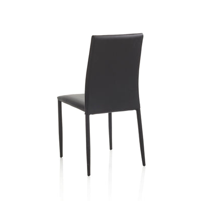 Set of 4 ADA black chairs