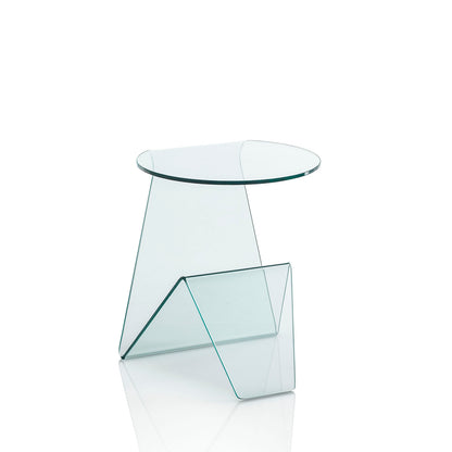 Tavolino/Porta riviste GLASS