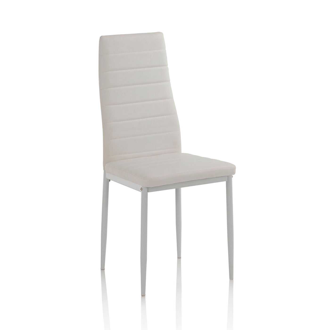 Set of 4 CAROLINA White Chairs