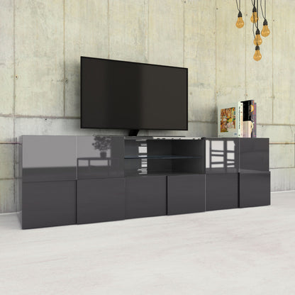 BRAMON anthracite TV stand