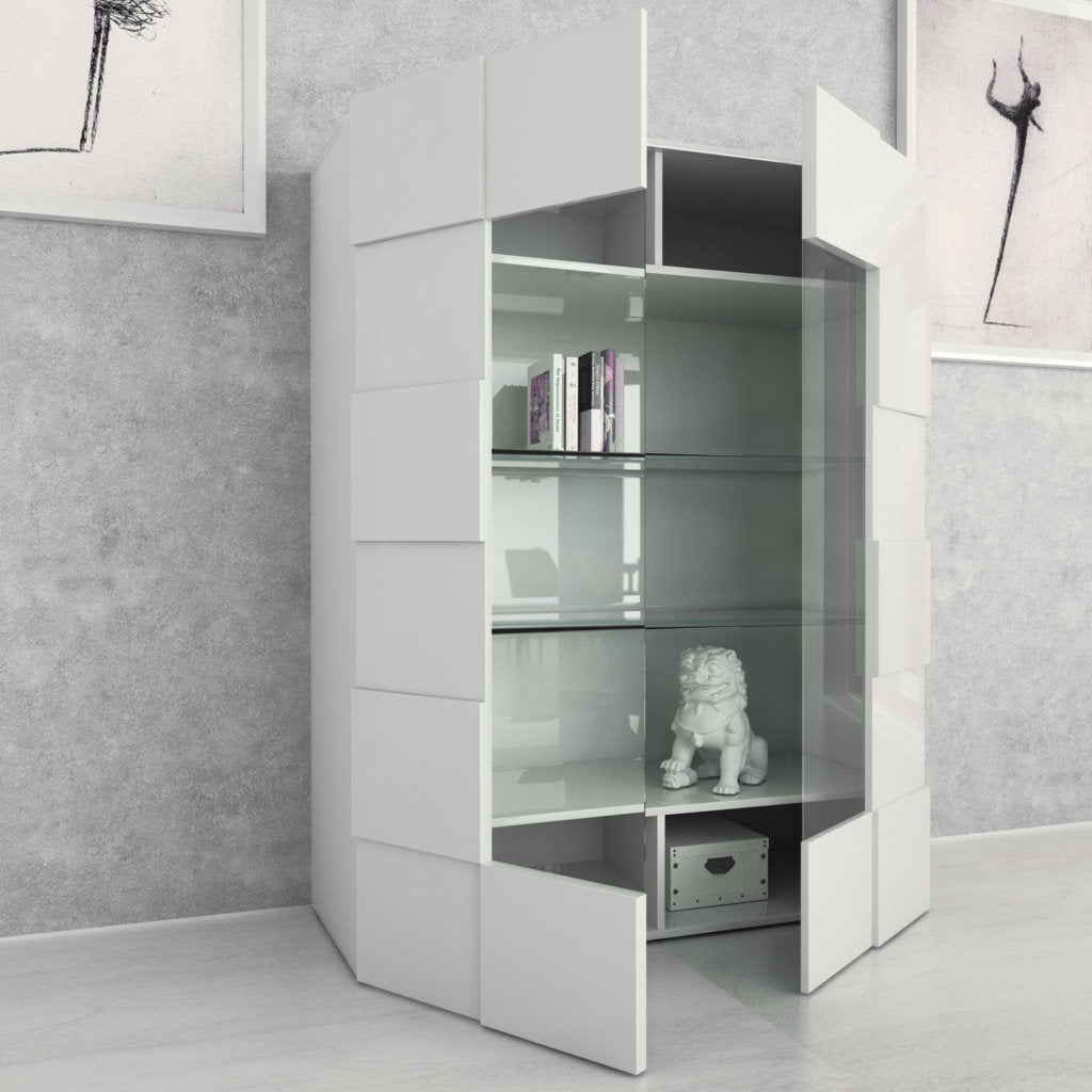 BRAMON anthracite sideboard/showcase