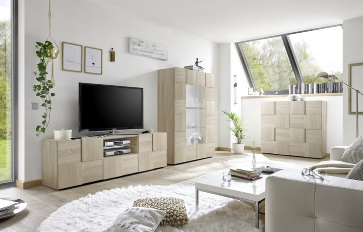 TV-Ständer BRAMON aus Eichenholz