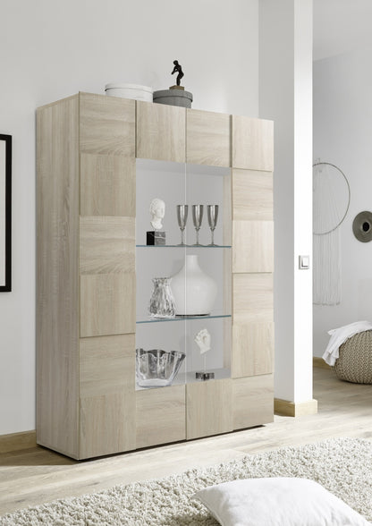 BRAMON oak sideboard/showcase
