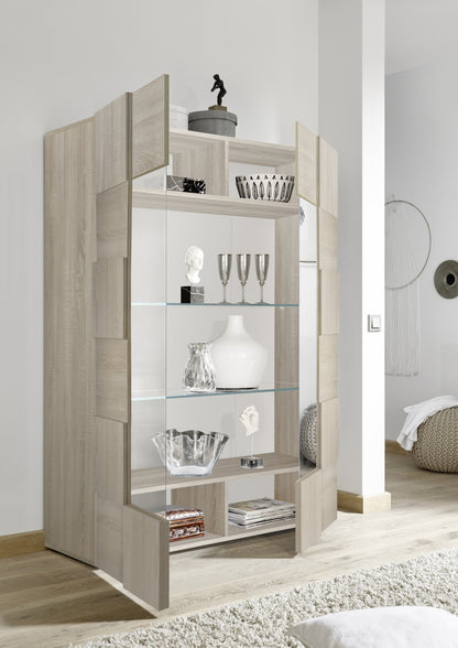 BRAMON oak sideboard/showcase