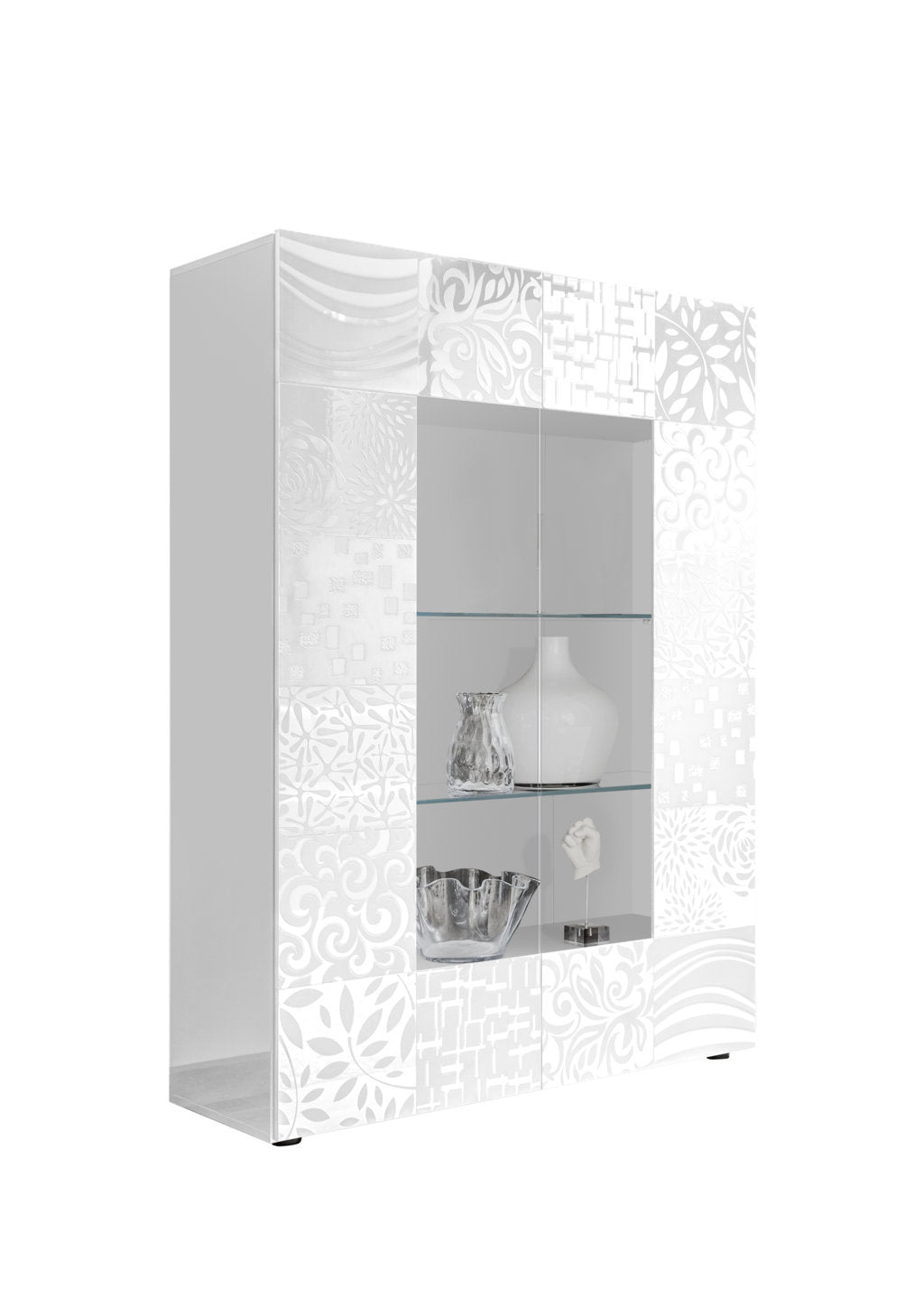 BREZ white sideboard/showcase