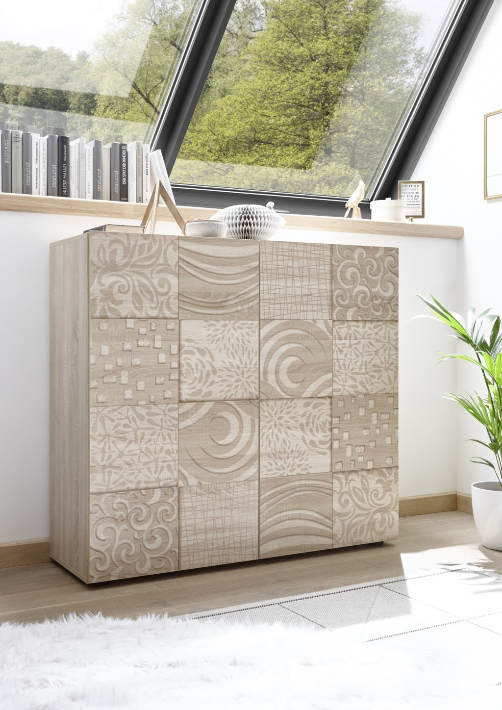 BREZ-Sideboard aus Eiche
