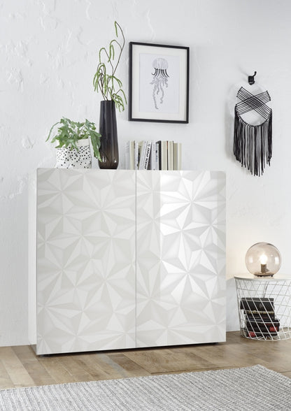 PRAGA weißes Sideboard
