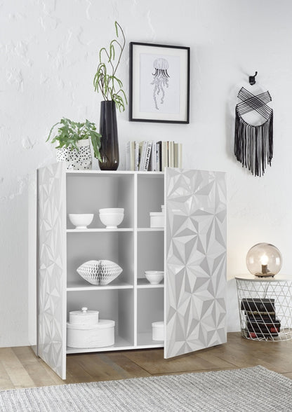 PRAGA weißes Sideboard