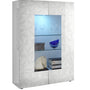 Credenza/Vetrina PRAGA bianco