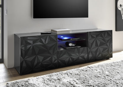 TV stand PRAGA anthracite