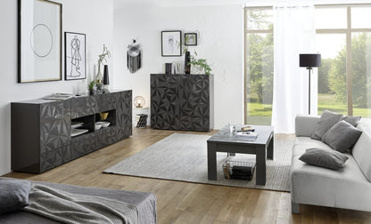 PRAGA sideboard anthracite grey