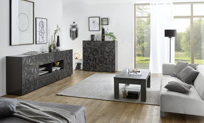Credenza PRAGA grigio antracite
