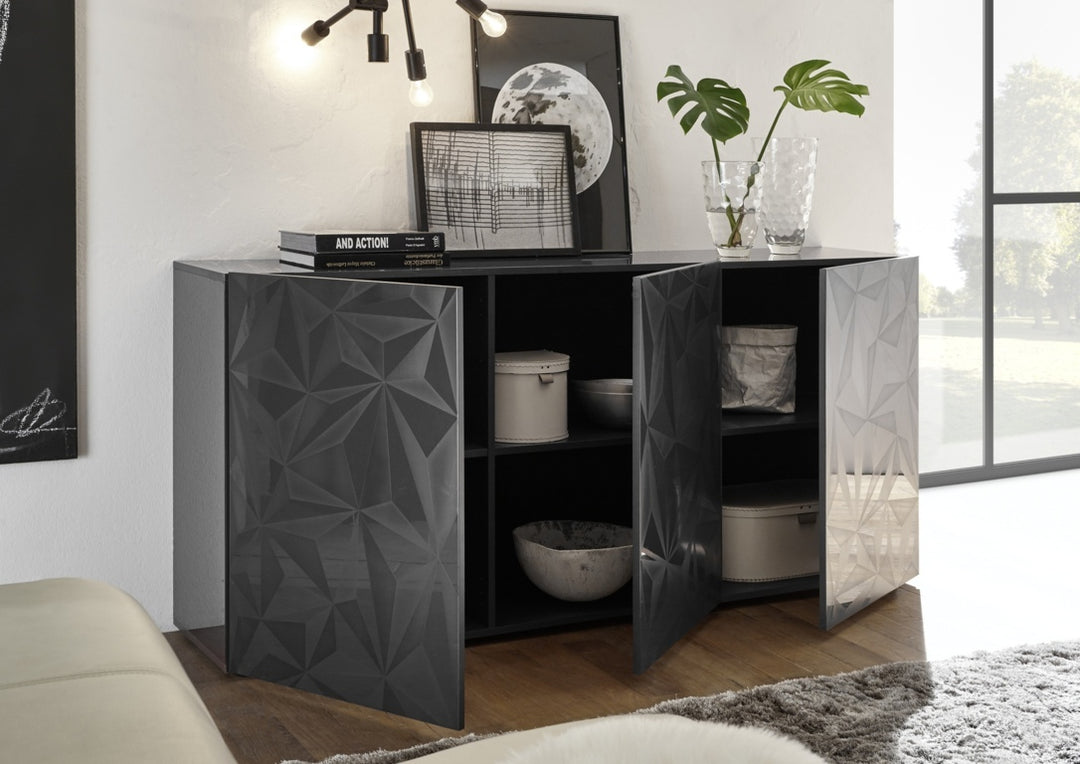 Buffet PRAGA antracite