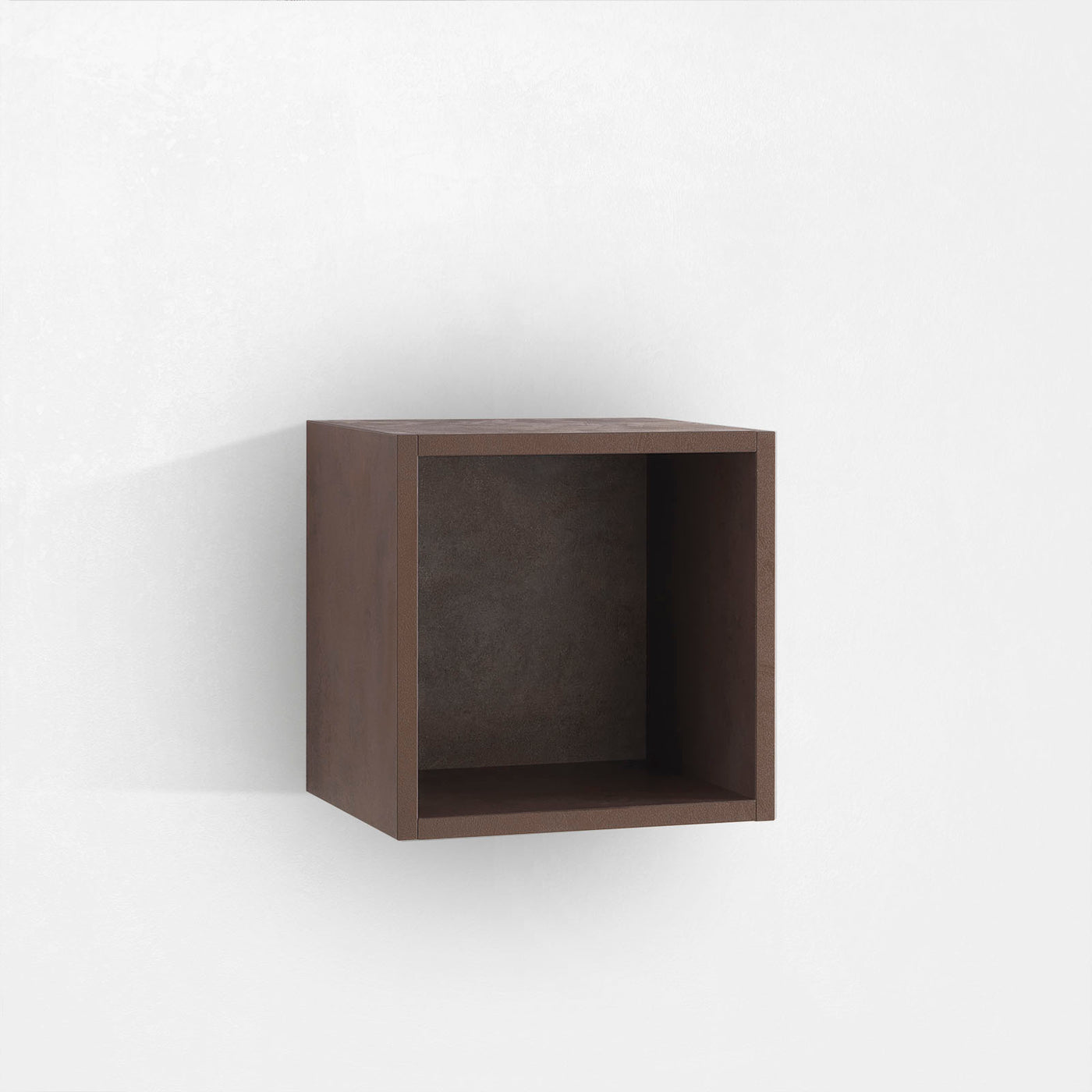 Stone brown OSLO wall unit with open compartment