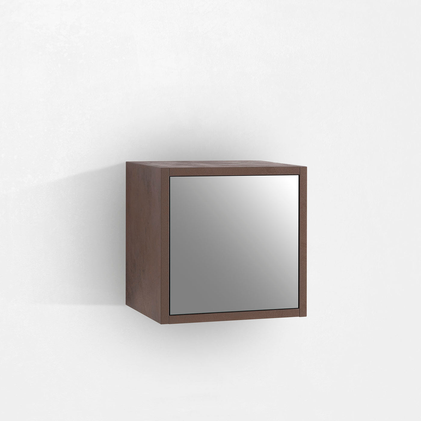 1 door wall unit w/mirror OSLO stone brown