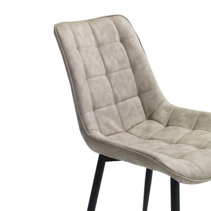 Set 4 Sedie CHARLOTTE tortora melange