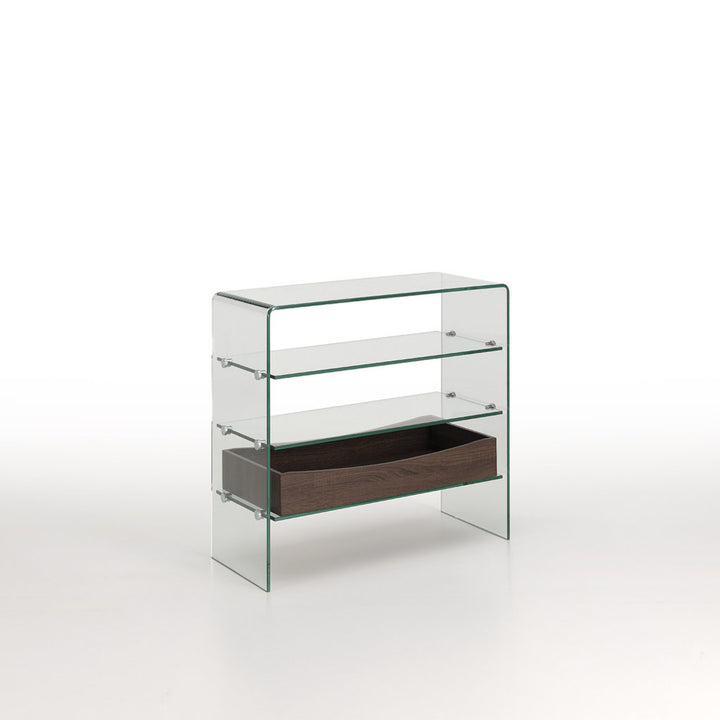 Console w/drawer YANGON walnut