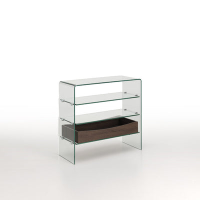 Console w/drawer YANGON walnut