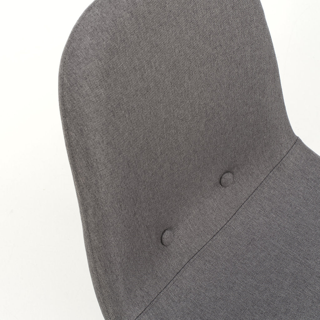 Set of 4 DAMASCO gray chairs