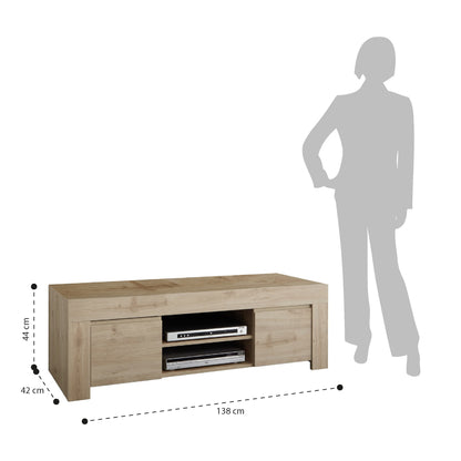 PANAMA dark oak TV stand