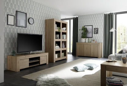 PANAMA dark oak TV stand