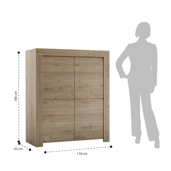 PANAMA sideboard in dark oak