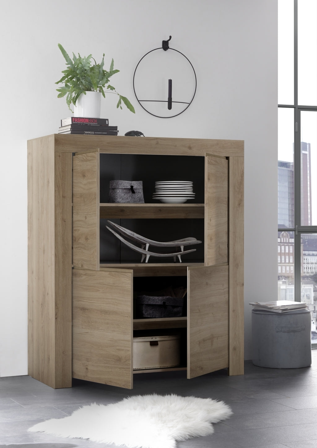 PANAMA sideboard in dark oak