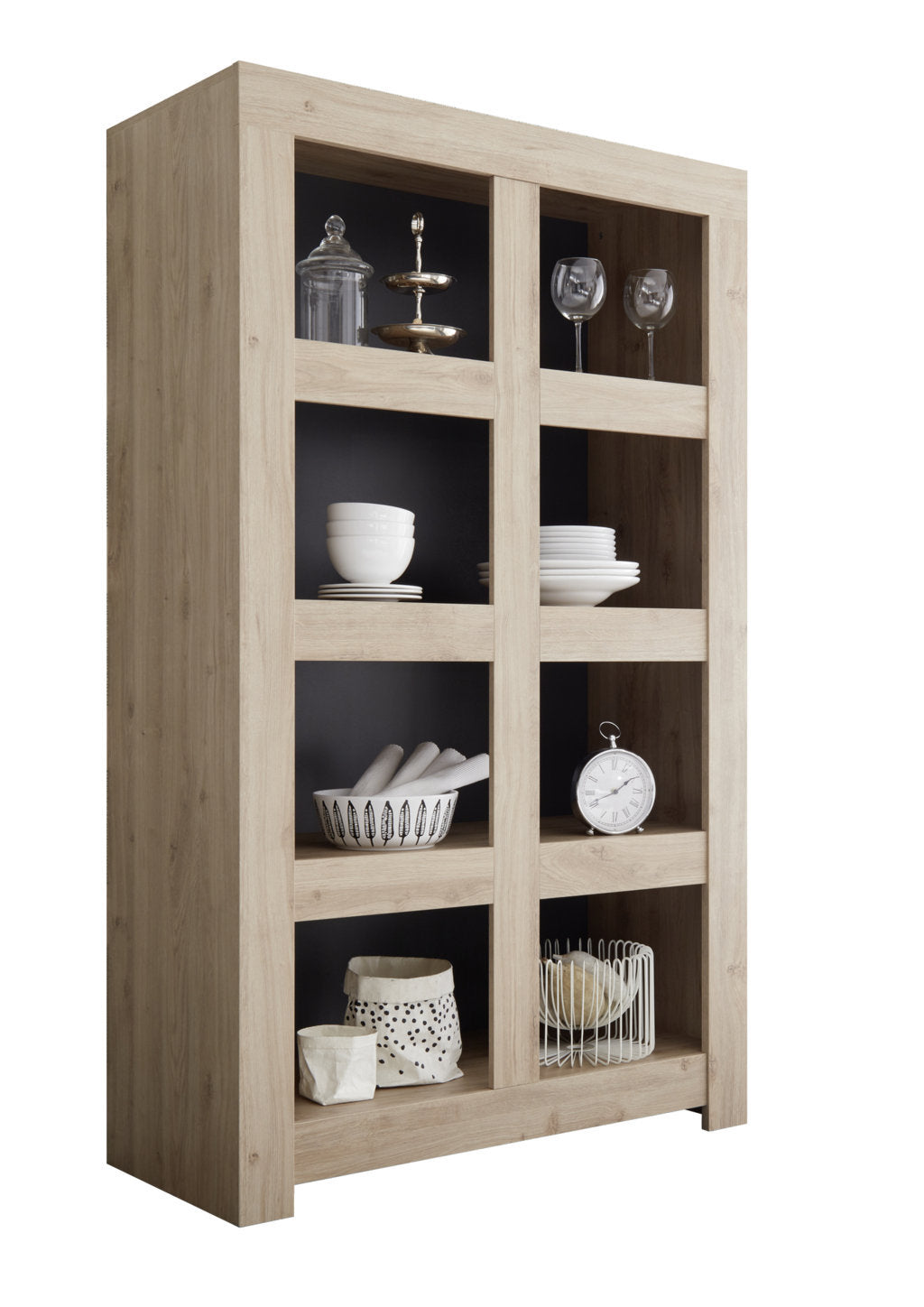 PANAMA sideboard/bookcase in dark oak